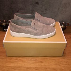 Michael Kors Slip On Suede Shoes